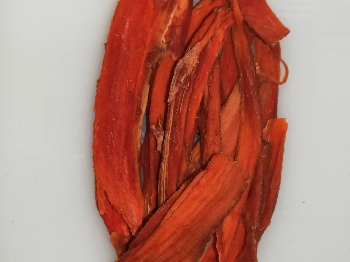 Dehydrated mamey Zapote