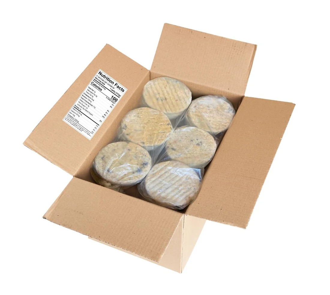 vland-foodservice-case V-Land Foods foodservice case — 6 × 9 lb